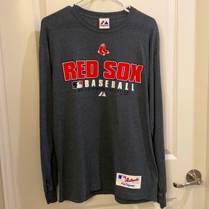 BOSTON RED SOX LONG SLEEVE TEE SHIRT